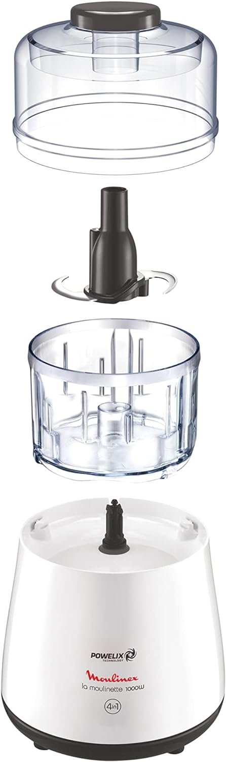 قطاعة لامولينيت بسعة 500 مل من مولينكس، 1000 وات، ابيض - Dpa141 - الصورة 3