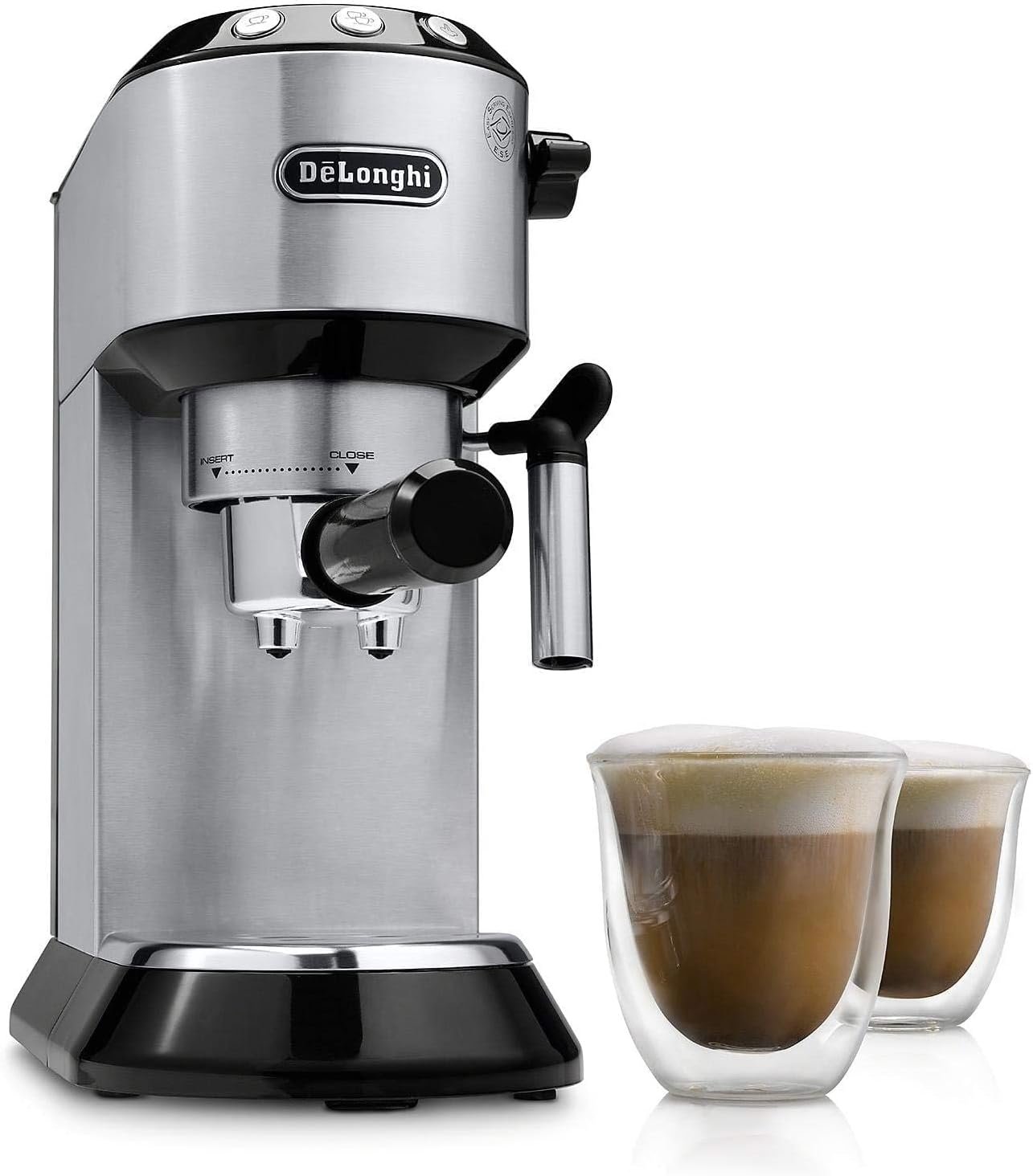 ماكينة اسبريسو ديلونجي ديديكا ستايل بمضخة ، فضي - EC685M - نسخة عالمية - الصورة 2