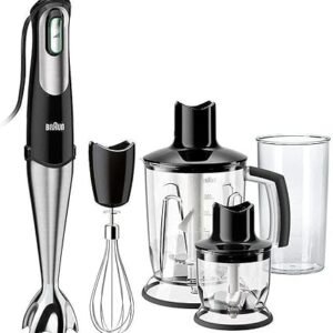 خلاط يدوي مالتي كويك 7 1000 واط من البلاستيك من براون، لون أسود - موديل MQ7045X، (ضمان دولي)