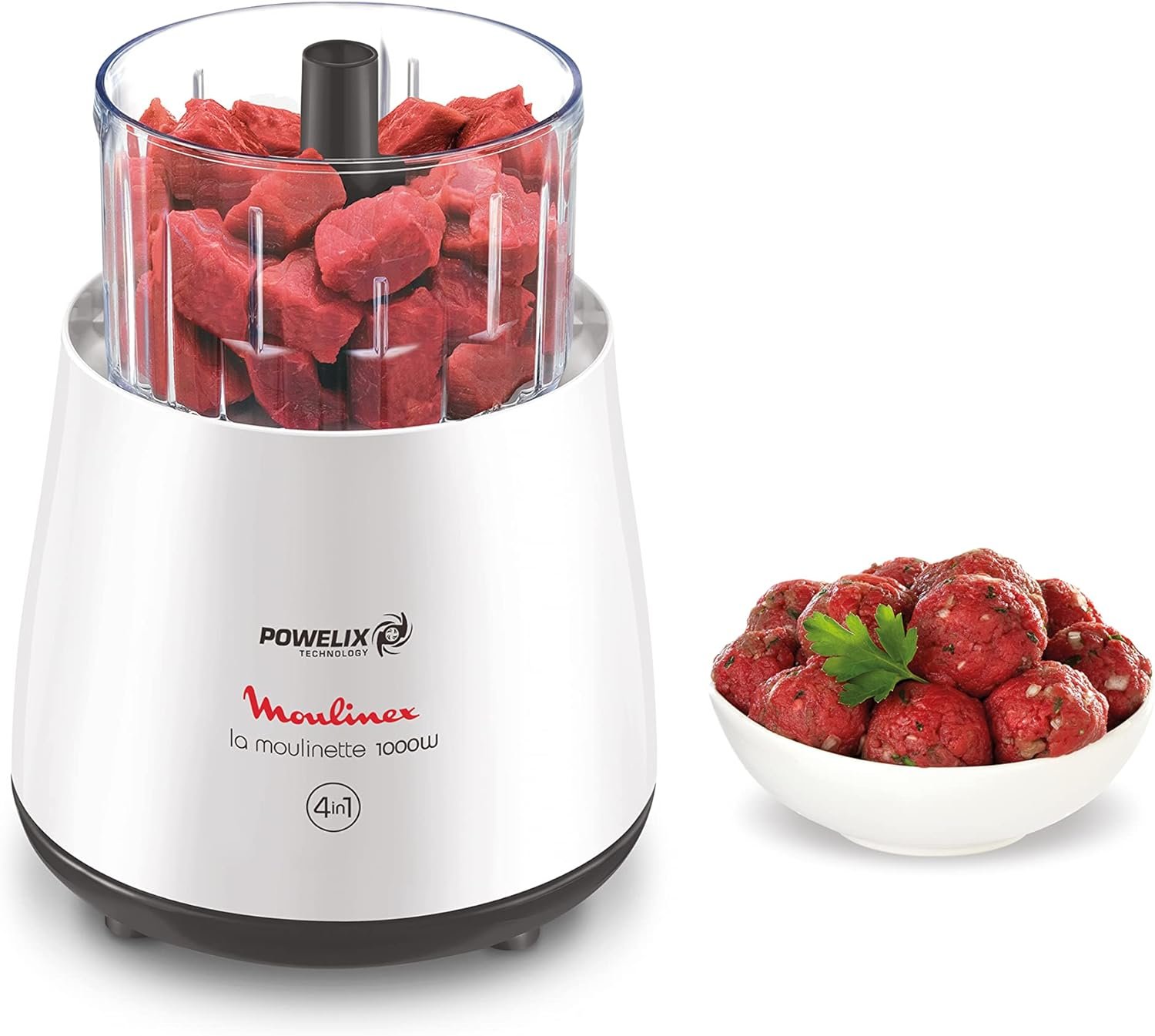 قطاعة لامولينيت بسعة 500 مل من مولينكس، 1000 وات، ابيض - Dpa141 - الصورة 4