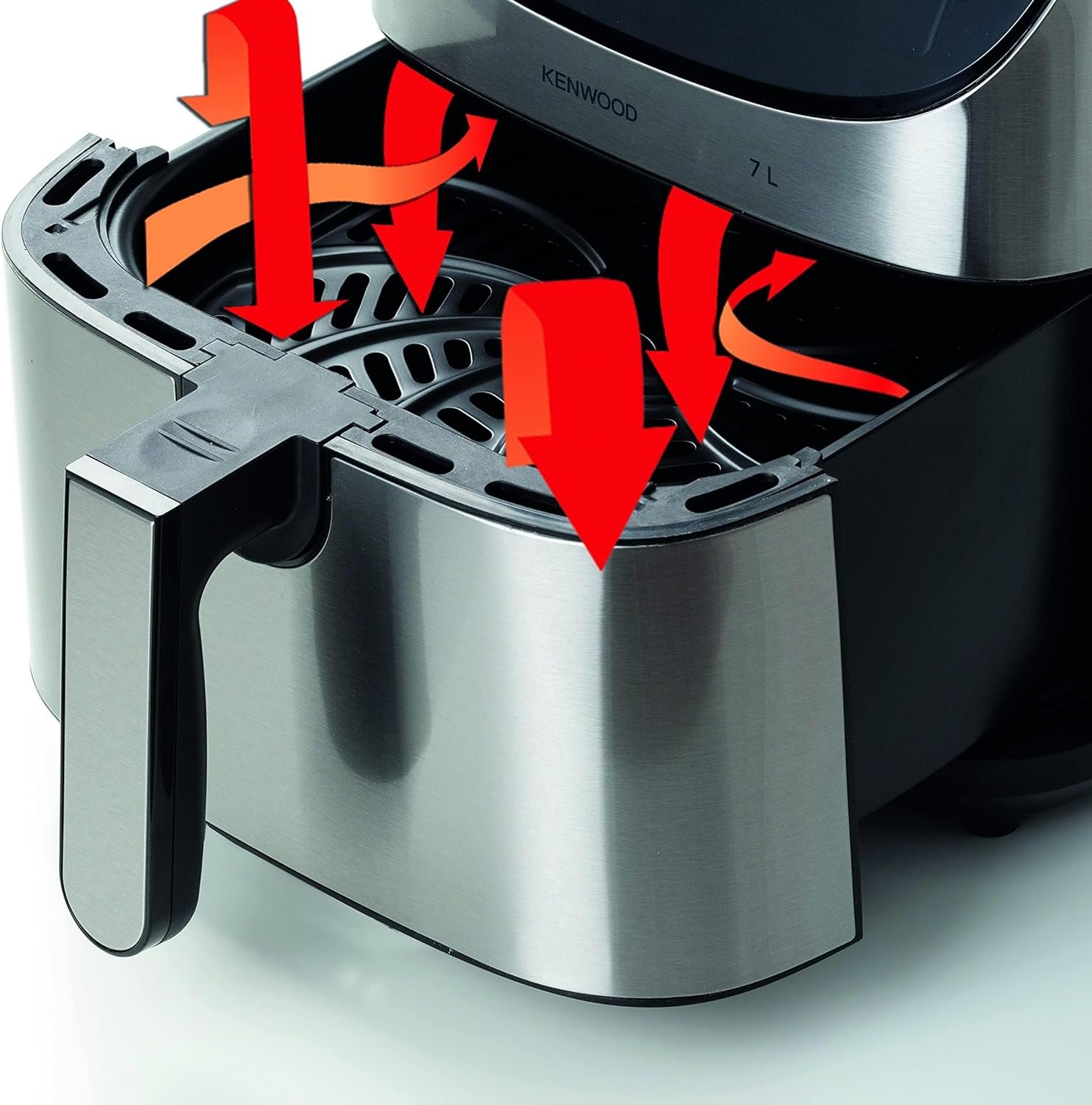 قلاية صحية سعة 7 ليتر وقدرة 1800 وات من كينوود، لون فضي، موديل HFM8000SS، 7 ليتر، 1800 واط - الصورة 3