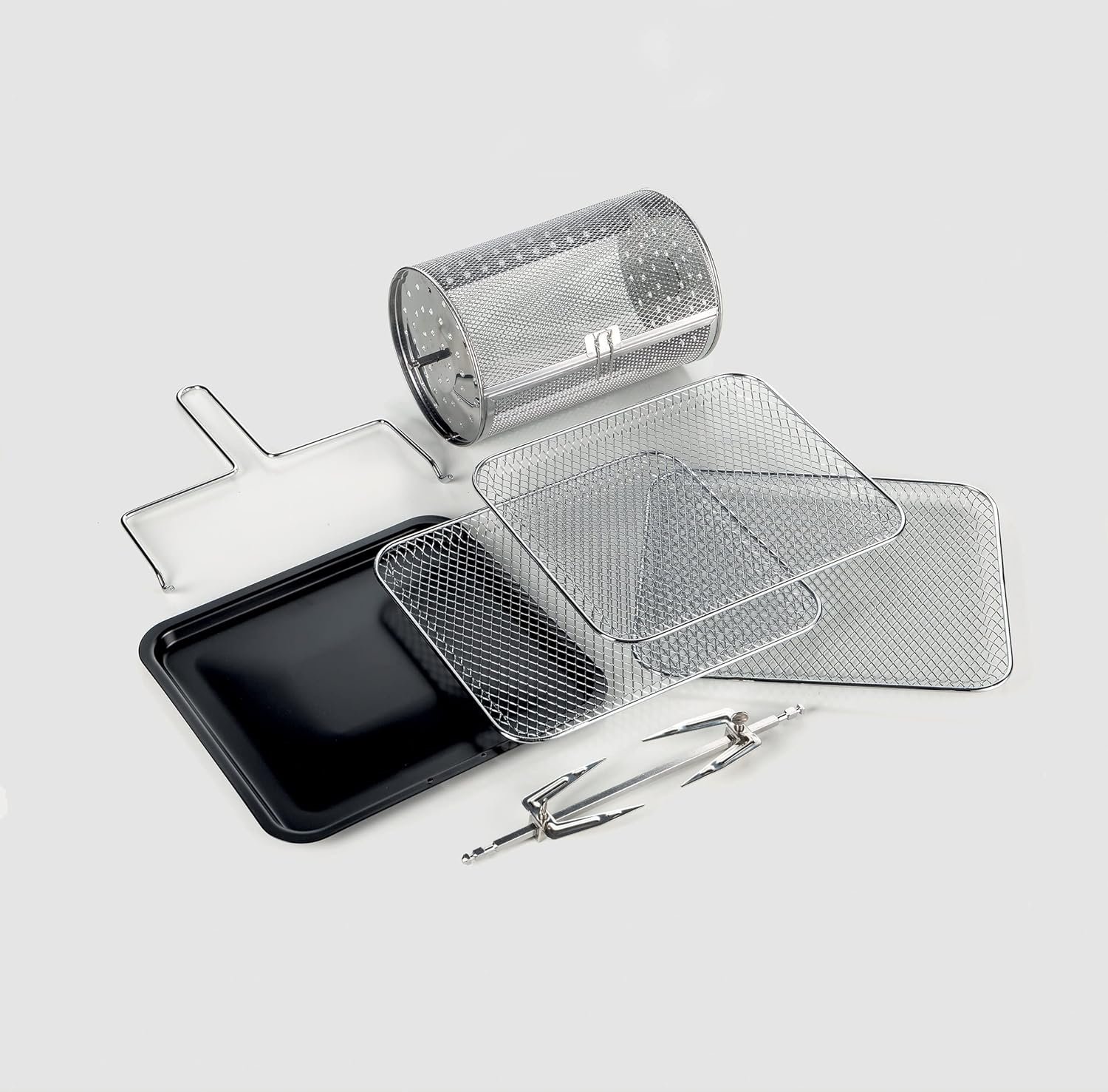 مقلاة هوائية اسينشيال اكس ال بشاشة رقمية مع 7 إعدادات و14 وظيفة للطهي مزودة بتقنية بسعة 1.2 كيلو جرام وقدرة 2000 وات وجهد كهربائي 220 فولت و50 هرتز من فيليبس لون أسود - HD9270/91 6.2 لتر 2000 واط (نسخة) - الصورة 7