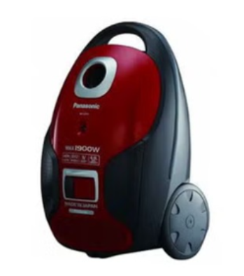 مكنسة كهربائية مصنوعة في اليابان MC-CJ911R من باناسونيك، (4.2 لتر)، أحمر - الصورة 4