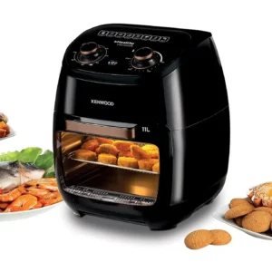 مقلاة هوائية اسينشيال اكس ال بشاشة رقمية مع 7 إعدادات و14 وظيفة للطهي مزودة بتقنية بسعة 1.2 كيلو جرام وقدرة 2000 وات وجهد كهربائي 220 فولت و50 هرتز من فيليبس لون أسود - HD9270/91 6.2 لتر 2000 واط (نسخة)